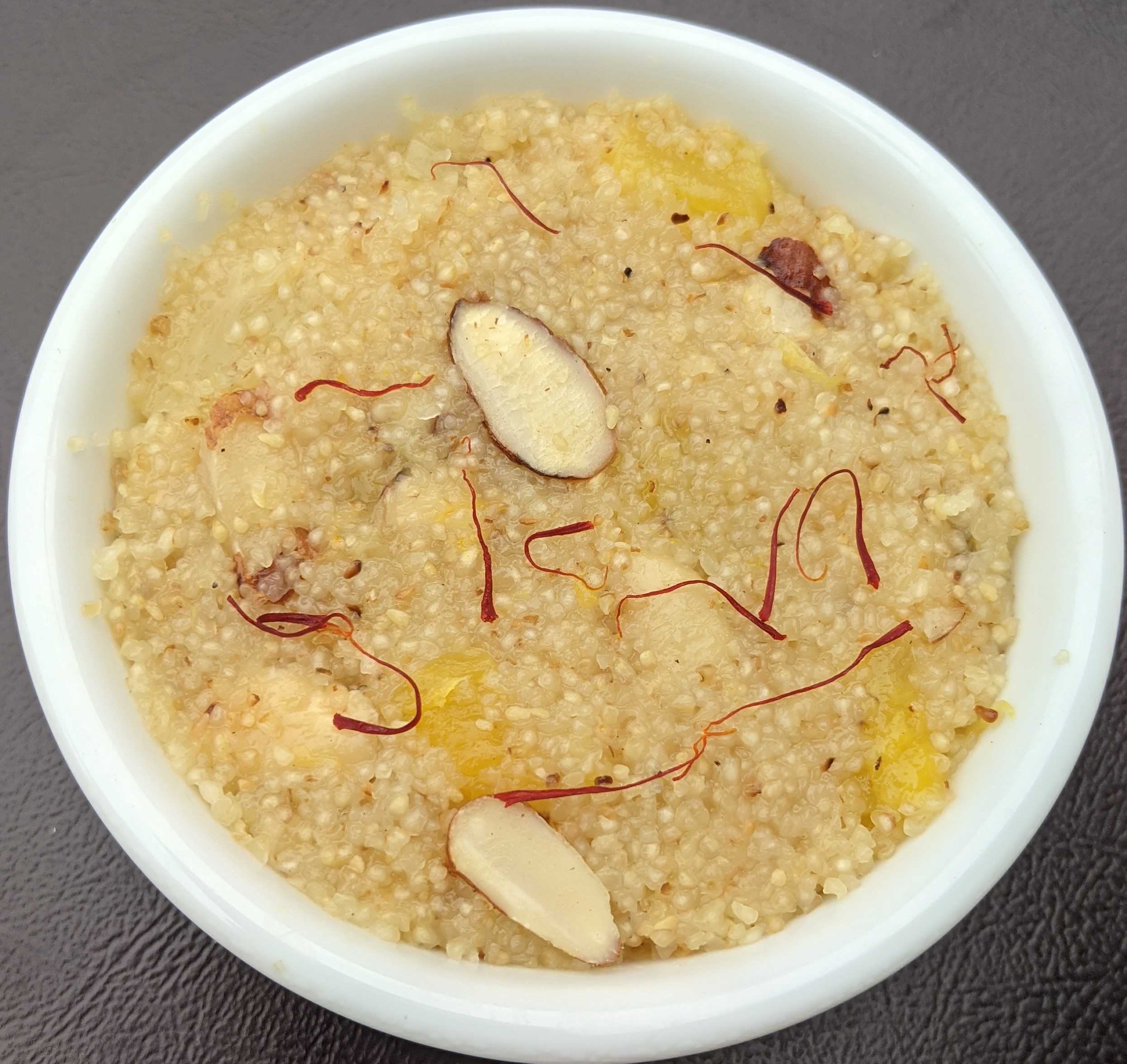 Pina colada halwa